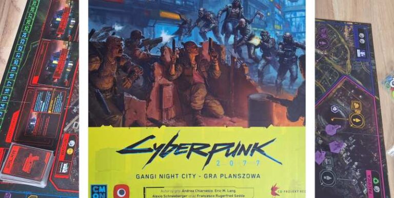 Cyberpunk 2077: Gangi Night City, gra planszowa, Portal Games