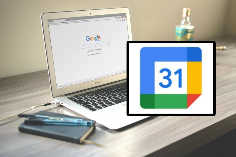 Kalendarz Google, zdjęcie w tle: Caio, pexels.com