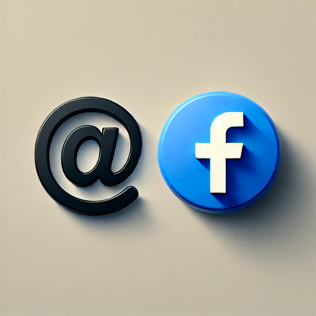 Jak zmienić email na FB?, wygenerowane przez DALL-E